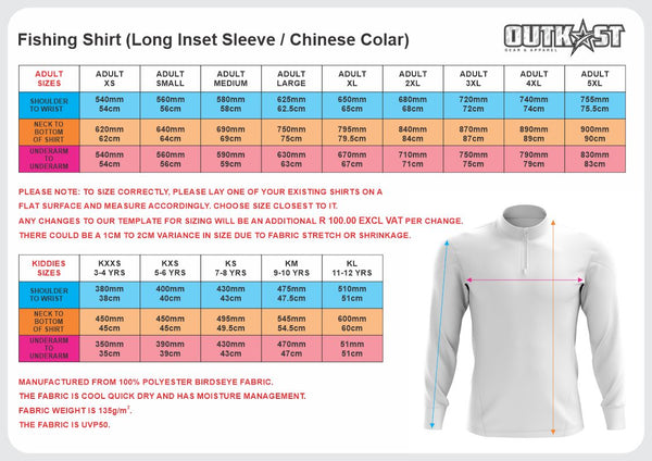 Mako Long Sleeve Fishing Shirt – Outkast Gear & Apparel