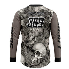 Skullz Grey MX Shirt