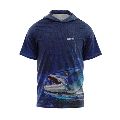 Baracuda Hooded Short Sleeve Fishing Shirt