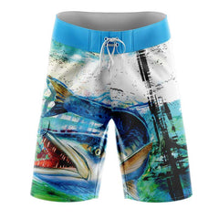 Baracuda Green Fishing Slim Fit BoardShorts