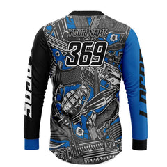 Army of One Blue MX Shirt