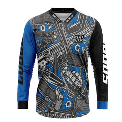 Army of One Blue MX Shirt