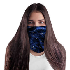 Blue Chameleon Camo Bandana