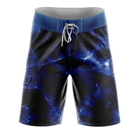 Blue Chameleon Camo Slim Fit BoardShorts