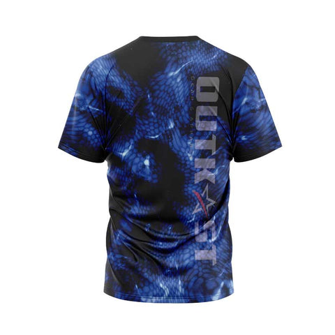 Blue Chameleon Camo TShirt