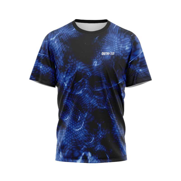 Blue Chameleon Camo TShirt