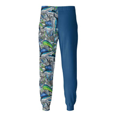 Blue Pelagic Camo Fishing Pants