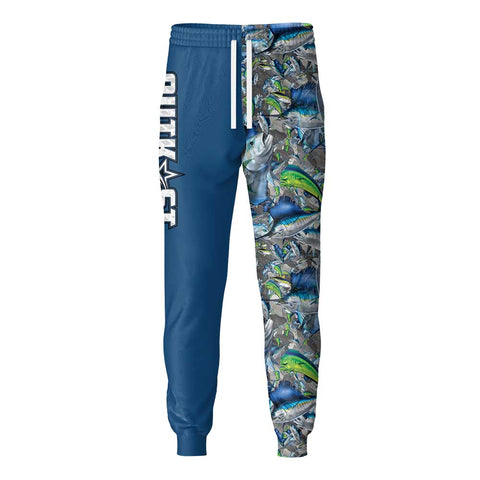 Blue Pelagic Camo Fishing Pants