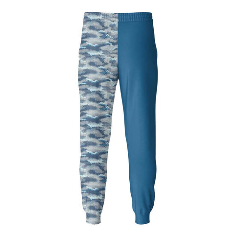 Blue Pixel Camo Fishing Pants