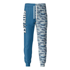 Blue Pixel Camo Fishing Pants