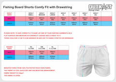 Baracuda Blue Comfy Fit Fishing Board Shorts