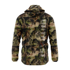 Brown Bass Camo Fishing Waterproof Windbreaker, Drymac Jacket