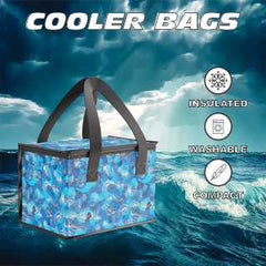 Blue Pixel Camo Cooler Bag