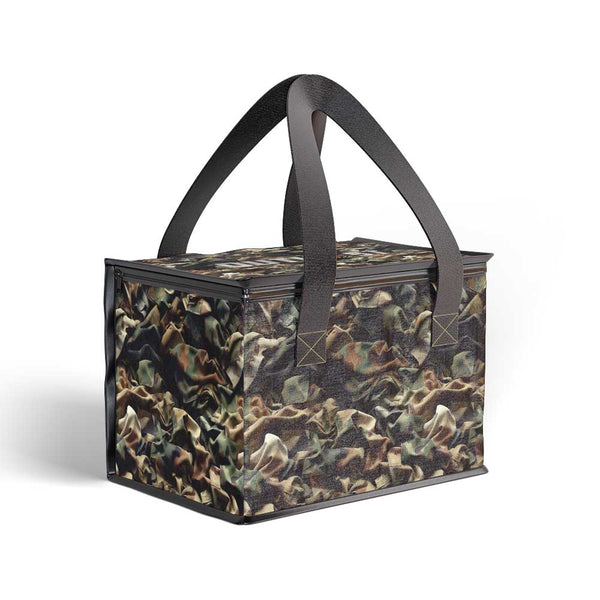 Fabric Camo Cooler Bag