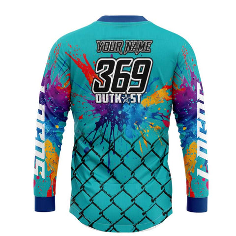 Fency Teal MX Shirt