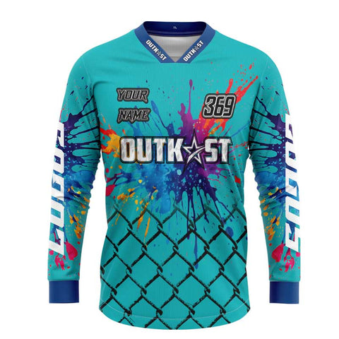 Fency Teal MX Shirt