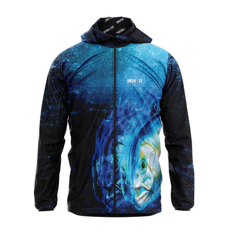 Midnight GT Fishing Waterproof Windbreaker, Drymac Jacket