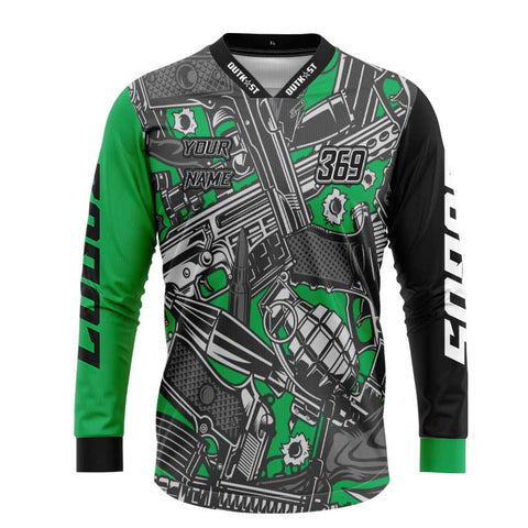 Army of One Green MX Shirt