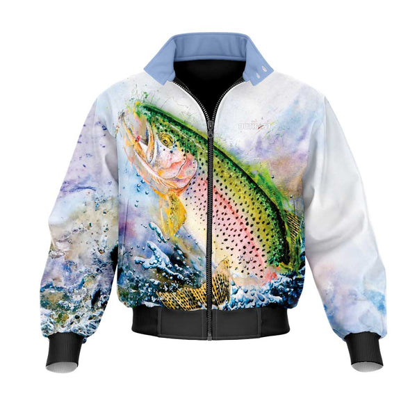 Jumping Trout Fishing Jacket