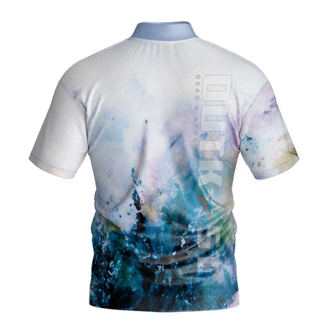 Jumping Trout SS Fishing Shirt