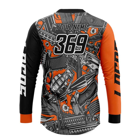 Army of One Orange MX Shirt