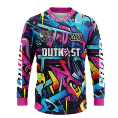 Graffiti Chaos Long Sleeve MX Shirt