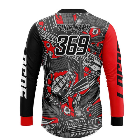 Army of One Red MX Shirt