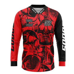 Skullz Red MX Shirt