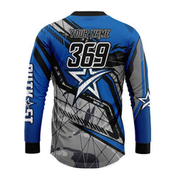 Scatter Blue MX Shirt