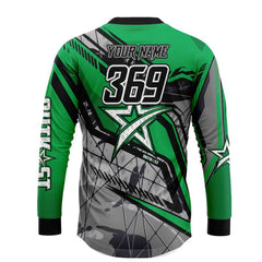 Scatter Green MX Shirt