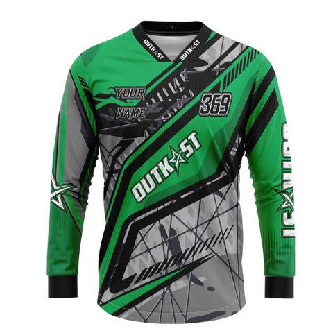 Scatter Green MX Shirt