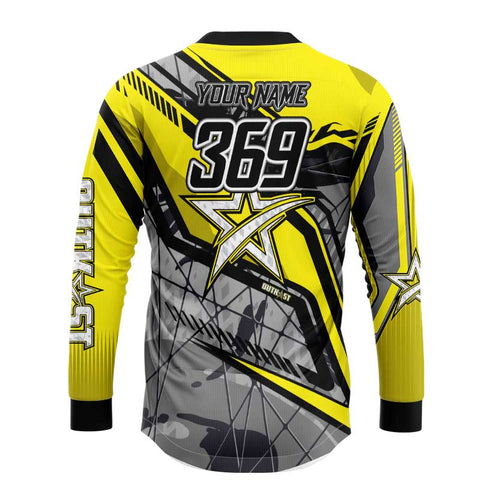 Scatter Yellow MX Shirt