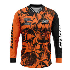 Skullz Orange MX Shirt