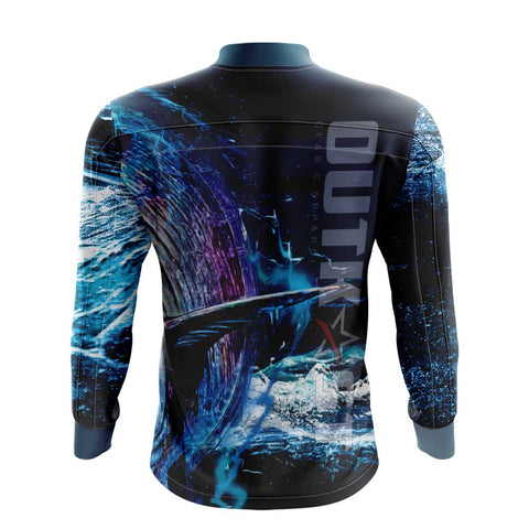 Stormy Sea Cuta Long Sleeve Fishing Shirt