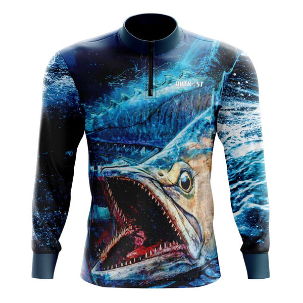 Stormy Sea Cuta Long Sleeve Fishing Shirt