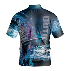 Stormy Sea Cuta Short Sleeve Fishing Shirt