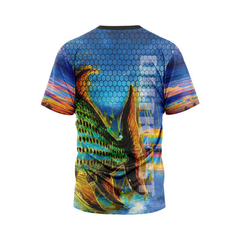 TigerFish Blue Fishing TShirt