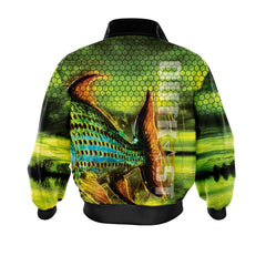 TigerFish Green Fishing Jacket