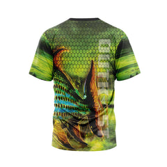 TigerFish Green Fishing TShirt