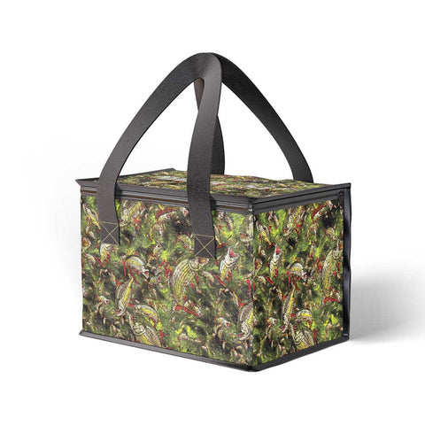 Tiger Green Chameleon Camo Cooler Bag