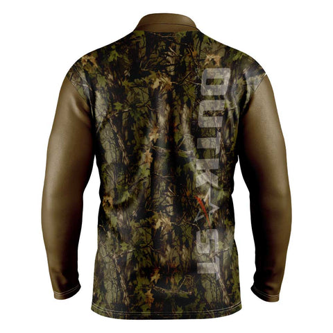 Tree Camo Hunting Shirt Long Sleeve