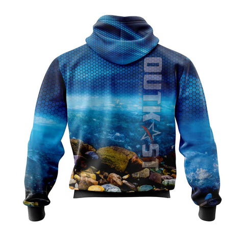 Underwater Trout Hoodie