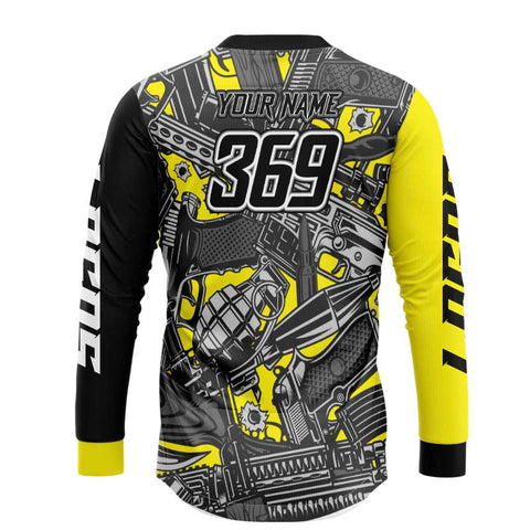 Army of One Yellow MX Shirt