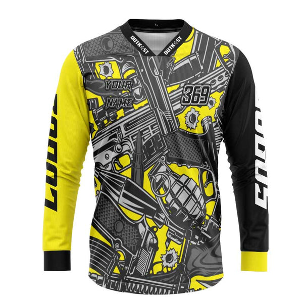 Army of One Yellow MX Shirt