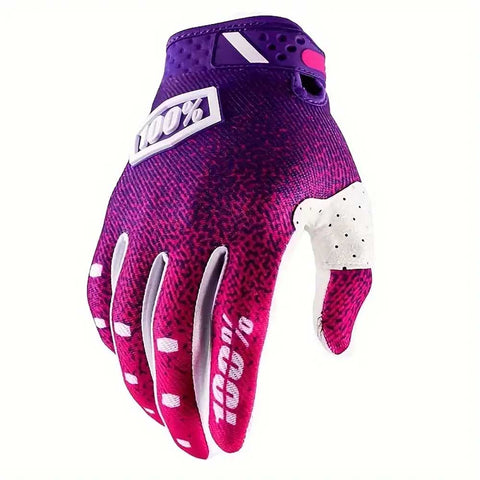 Pink purple MX Gloves