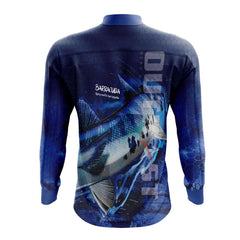 Baracuda Blue Fishing Shirt