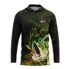 BassHyper Hooded Fishing Shirt