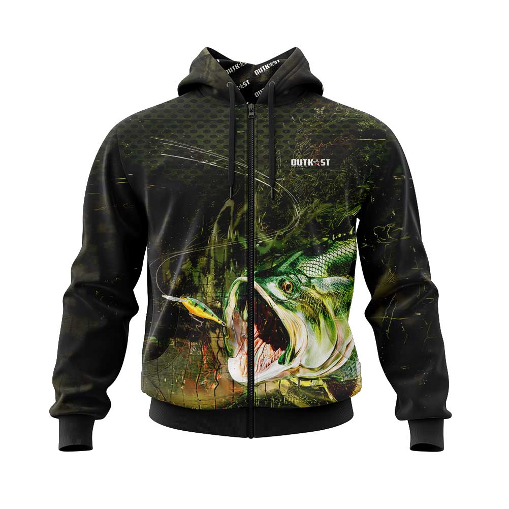 Bass fishing outlet hoodies