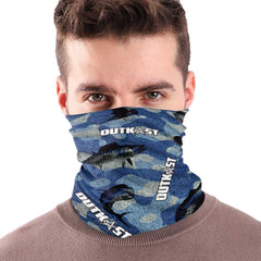 Big5 Blue Camo Bandana