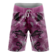 Big5 Pink Camo Slim Fit BoardShorts